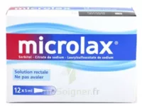 Microlax Sorbitol Citrate Et Laurilsulfoacetate De Sodium S Rect En Récipient Unidose 12récip-unidoses-can/5ml à PÉLISSANNE