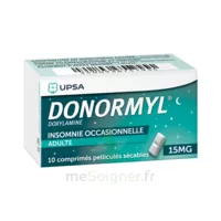 Donormyl 15 Mg Comprimés Pelliculés Sécables T/10 à PÉLISSANNE