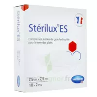 Stérilux® Compresses De Gaze 7,5 X 7,5 Cm - Pochette De 2 - Boîte De 25 à PÉLISSANNE