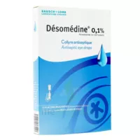 Desomedine 0,1 % Collyre Sol 10fl/0,6ml à PÉLISSANNE