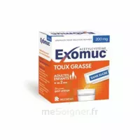 Exomuc 200 Mg, Granulés Pour Solution Buvable En Sachet 24 Sachets/3g à PÉLISSANNE
