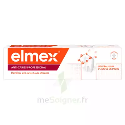 Elmex Anti-caries Professional Dentifrice T/75ml à PÉLISSANNE